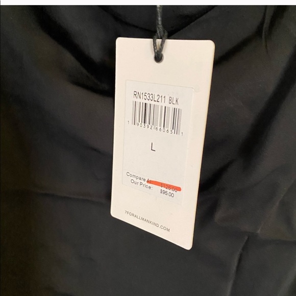 7 For All Mankind Cowl Neck Slip Tank - Picture 6 of 6